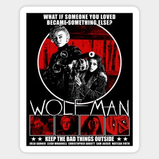 Horror Movie Wolf Man 2025 Movie Magnet